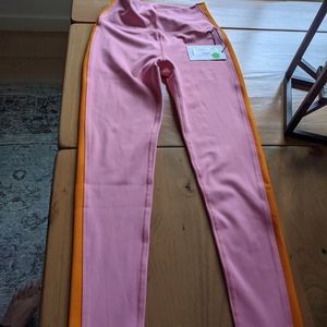 Split59 Clare High Waist 7/8 Legging Pink/Nectarine